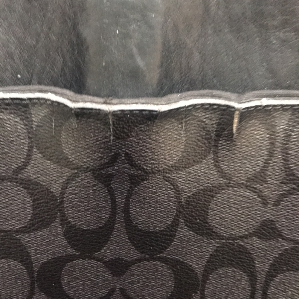 Gotham slim crossbody Coach Purse in Signature Print (Damaged) - Picture 10 of 16